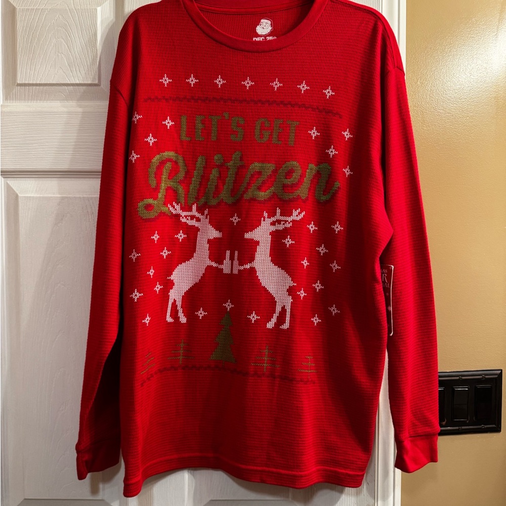 Size XL adult Dec 25th ugly Christmas sshirt